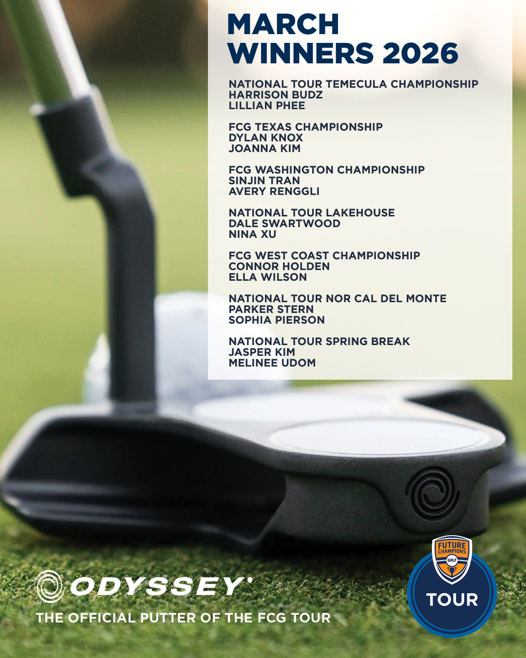 march odyssey winners