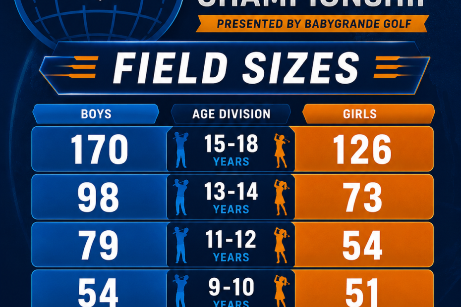 World Championship Field Size
