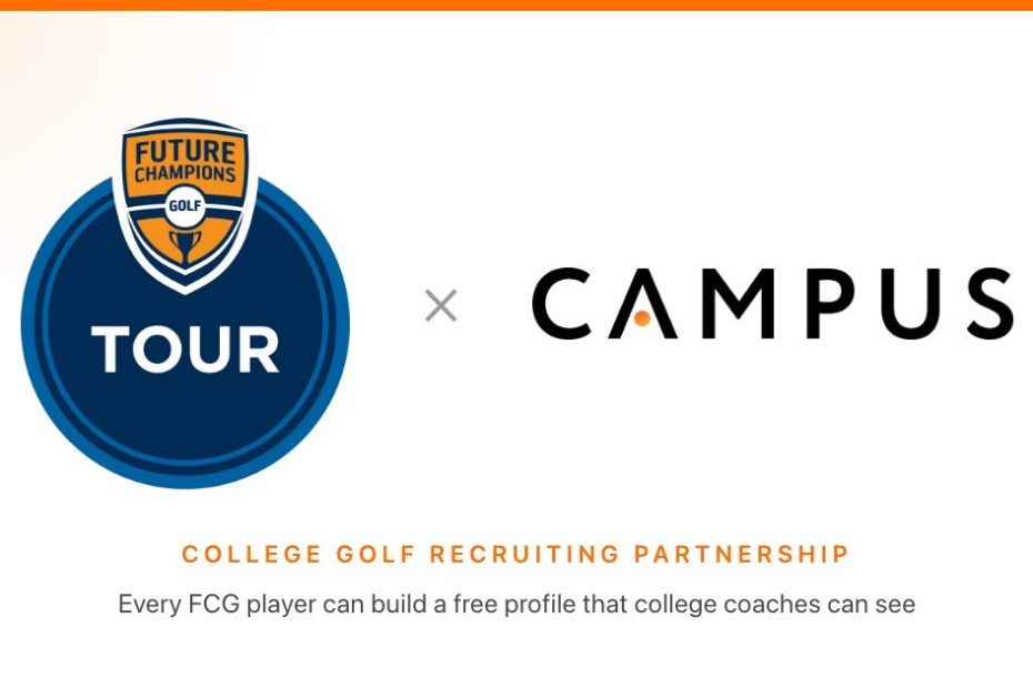 Future Champions Golf and CAMPUS logos for the college golf recruiting partnership